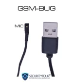 Dimensioni ultra-compatte della microspia GSM (45 × 20 × 10 mm) ideale per occultamenti discreti in uffici o veicoli