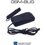 Microspia GSM professionale GSM-BUG con ascolto live, microfono MEMS 3D e protezione anti-bonifica