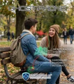 Rappresentazione della tecnologia TrackerPhone per localizzare lo smartphone anche da spento, senza SIM e senza connessione internet